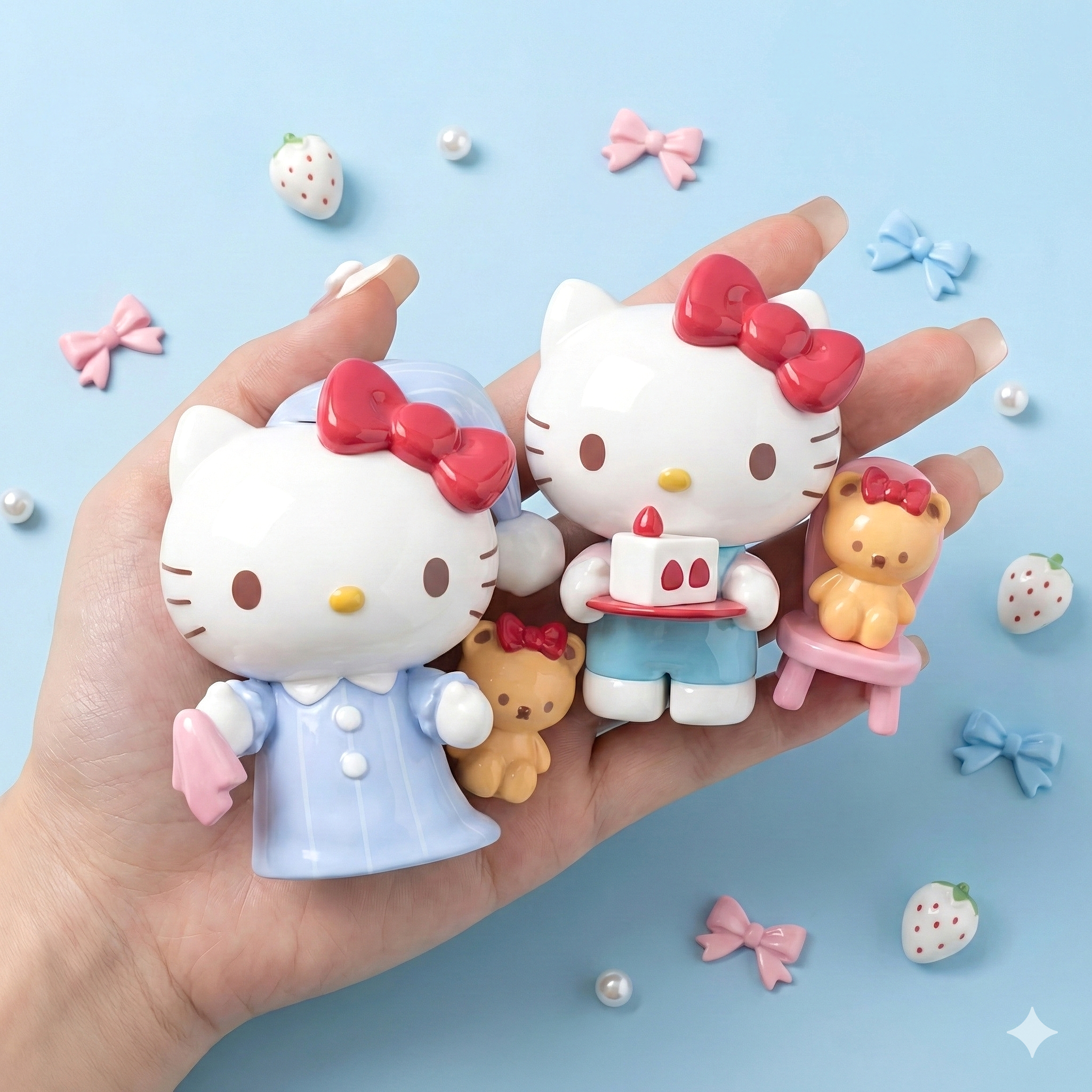 Sanrio Hello Kitty Figure - Limited 50th Anniversary Edition