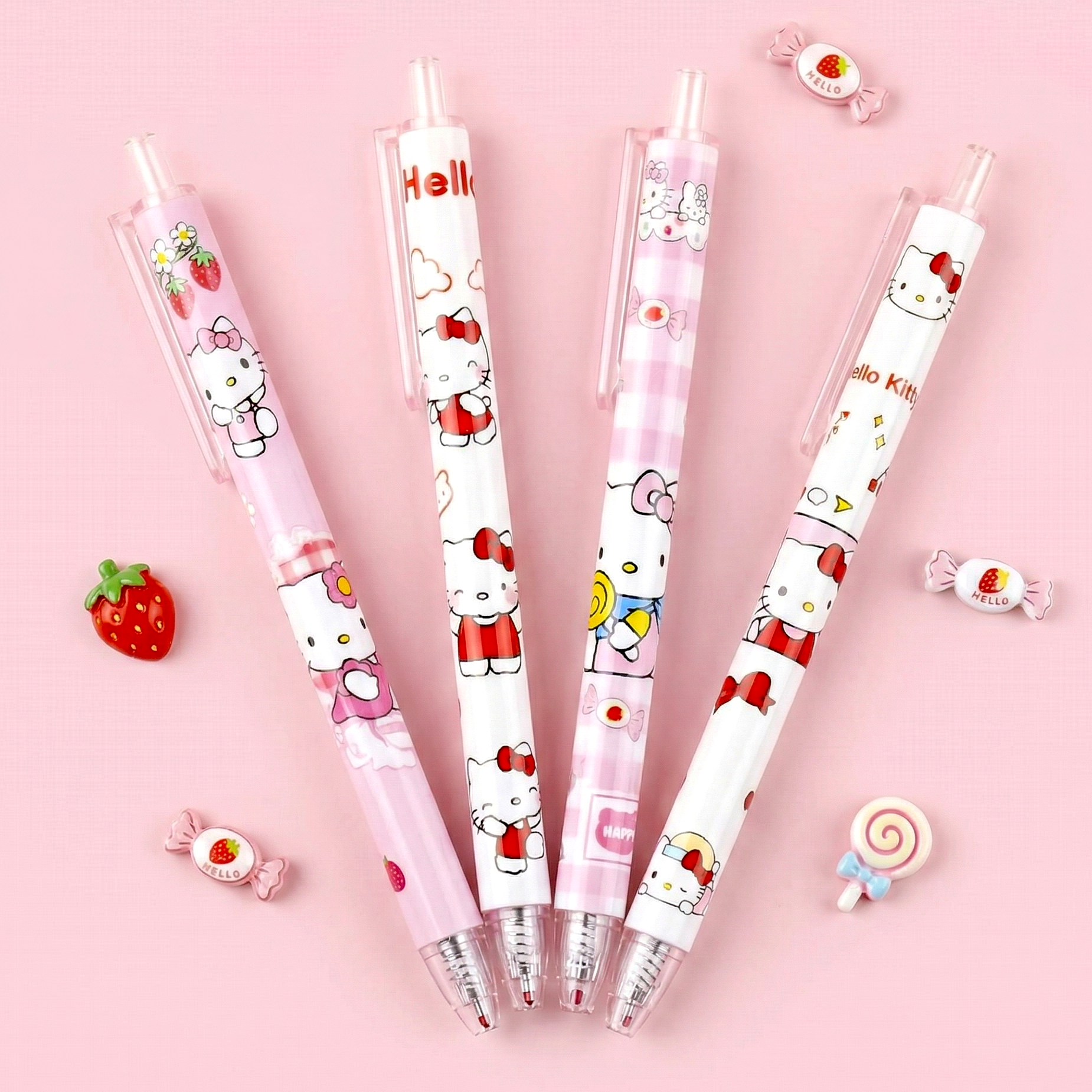 Sanrio Hello Kitty Gel Pen - Set of 4