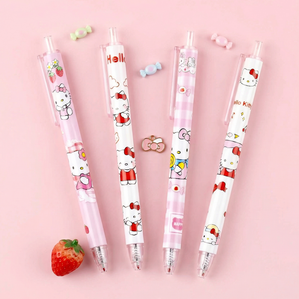 Sanrio Hello Kitty Gel Pen - Set of 4