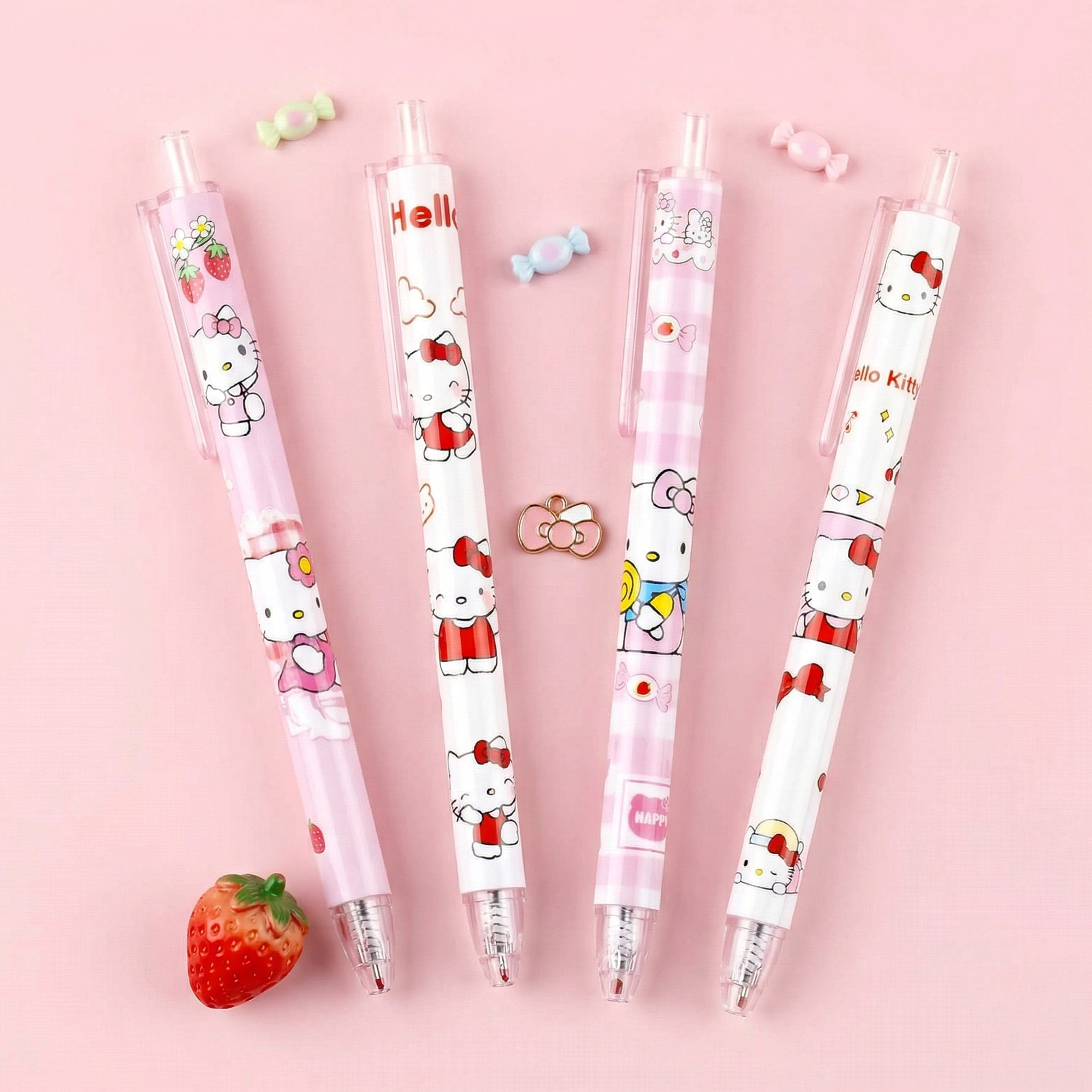 Sanrio Hello Kitty Gel Pen - Set of 4