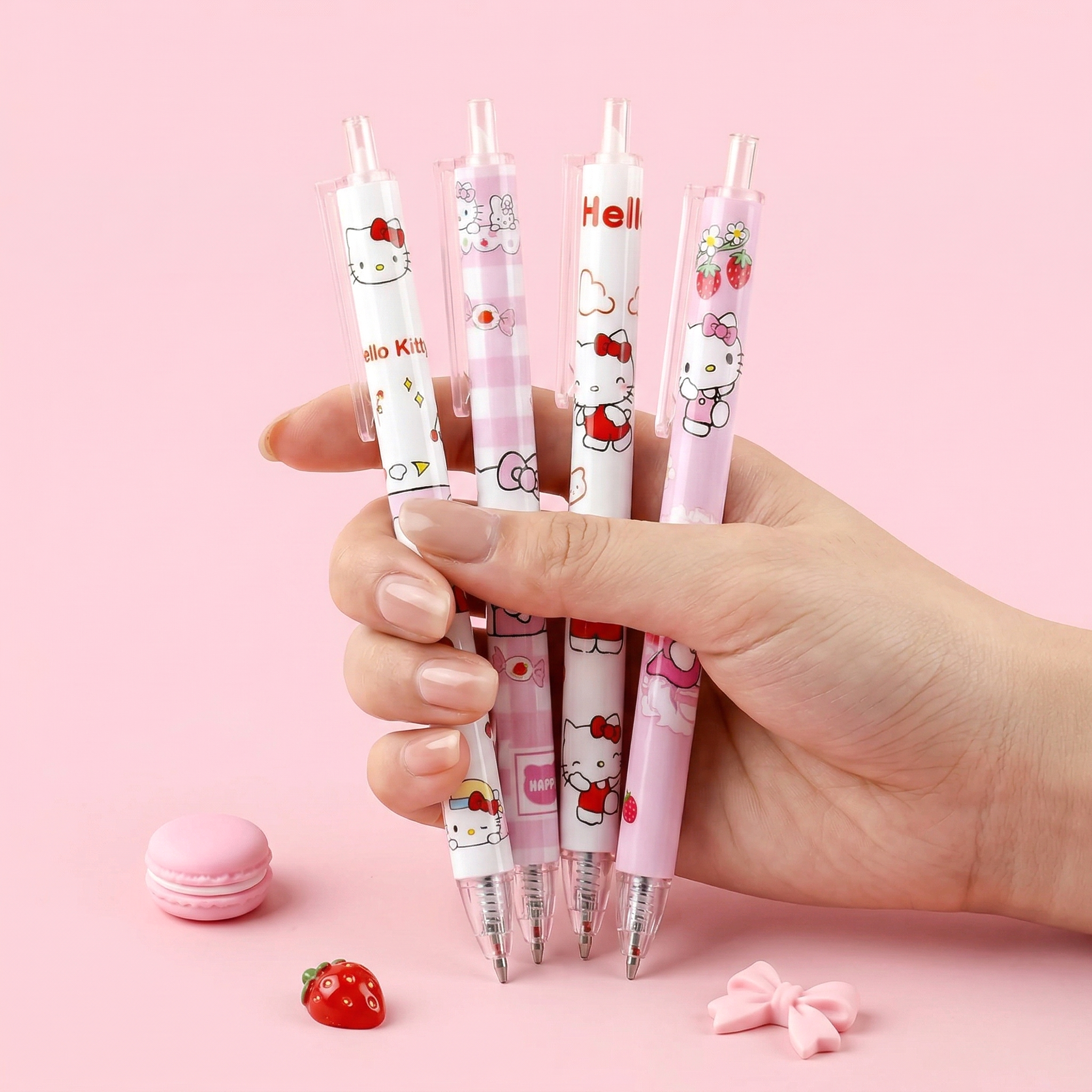 Sanrio Hello Kitty Gel Pen - Set of 4