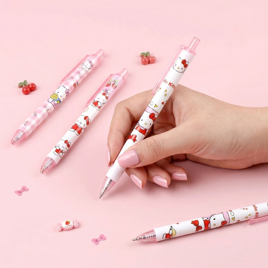 Sanrio Hello Kitty Gel Pen - Set of 4