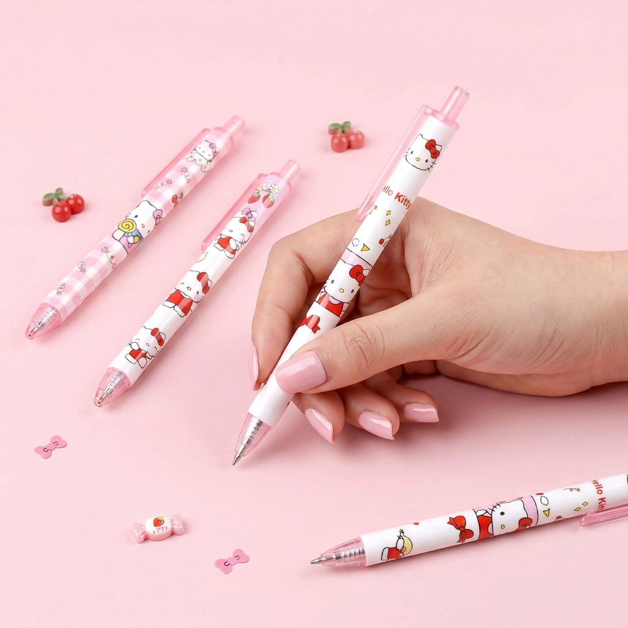 Sanrio Hello Kitty Gel Pen - Set of 4