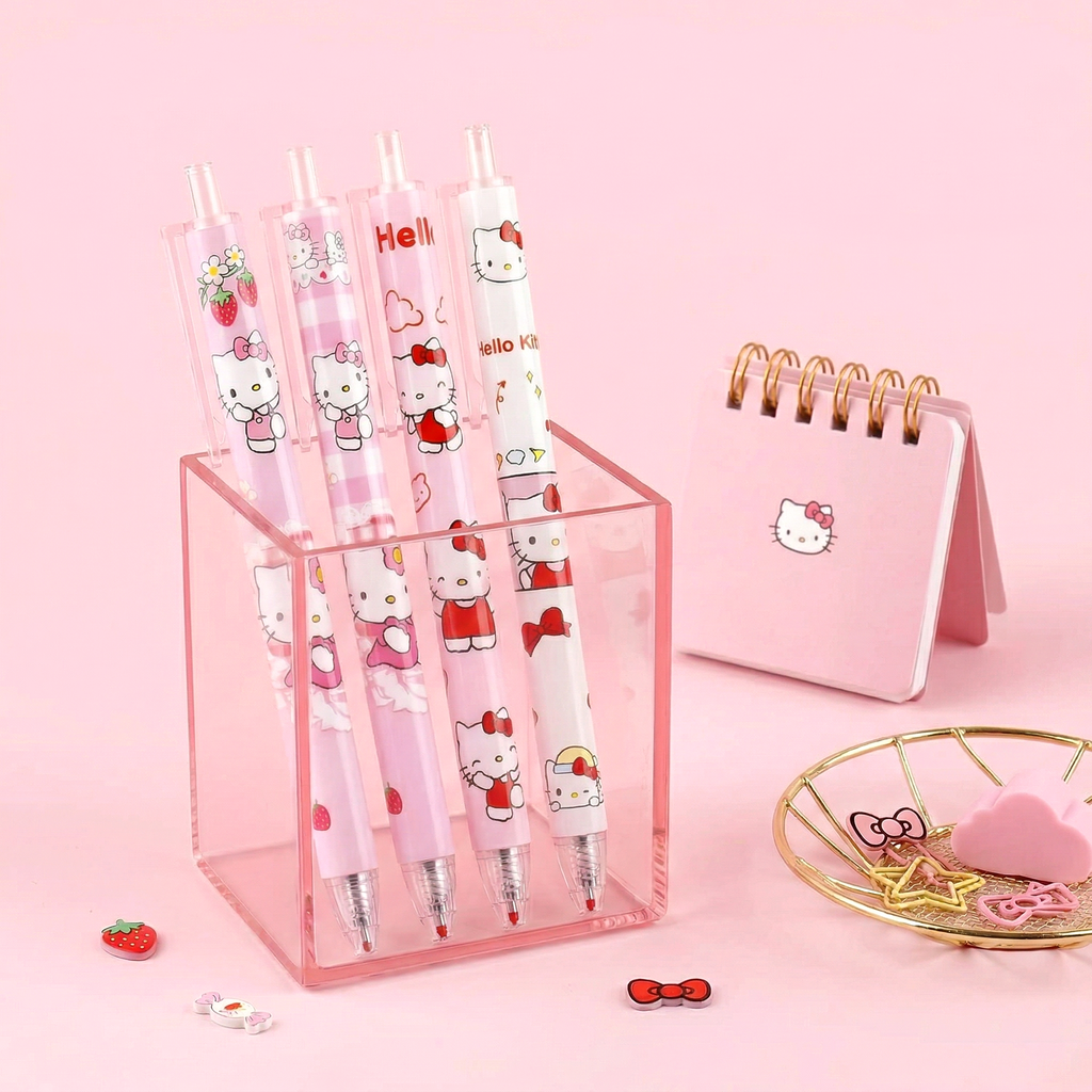 Sanrio Hello Kitty Gel Pen - Set of 4