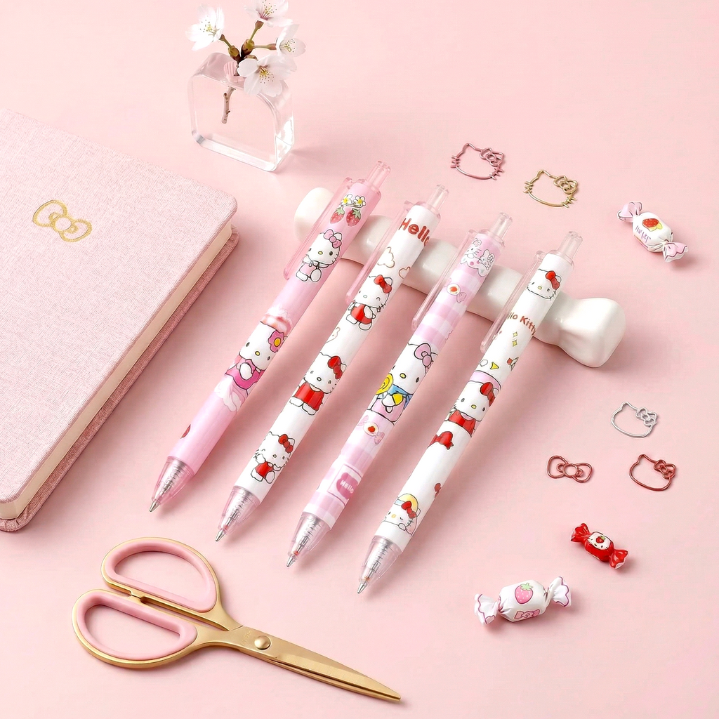 Sanrio Hello Kitty Gel Pen - Set of 4