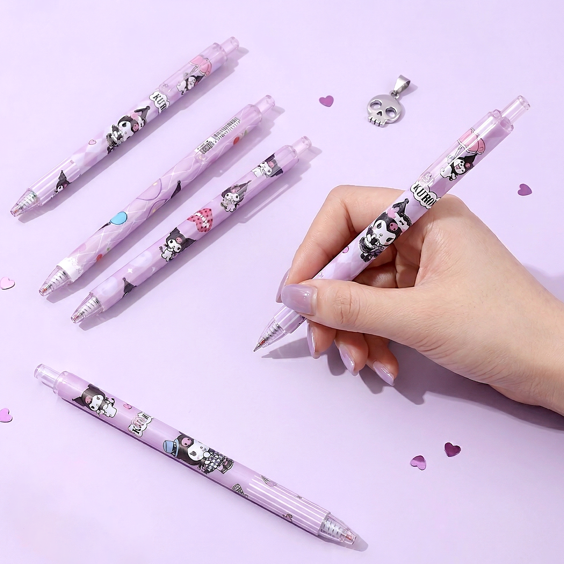 Sanrio Kuromi Gel Pen - Set of 4