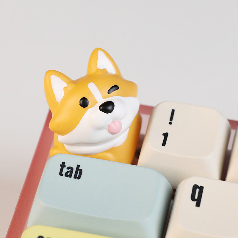 Shiba MochiPop Keycaps