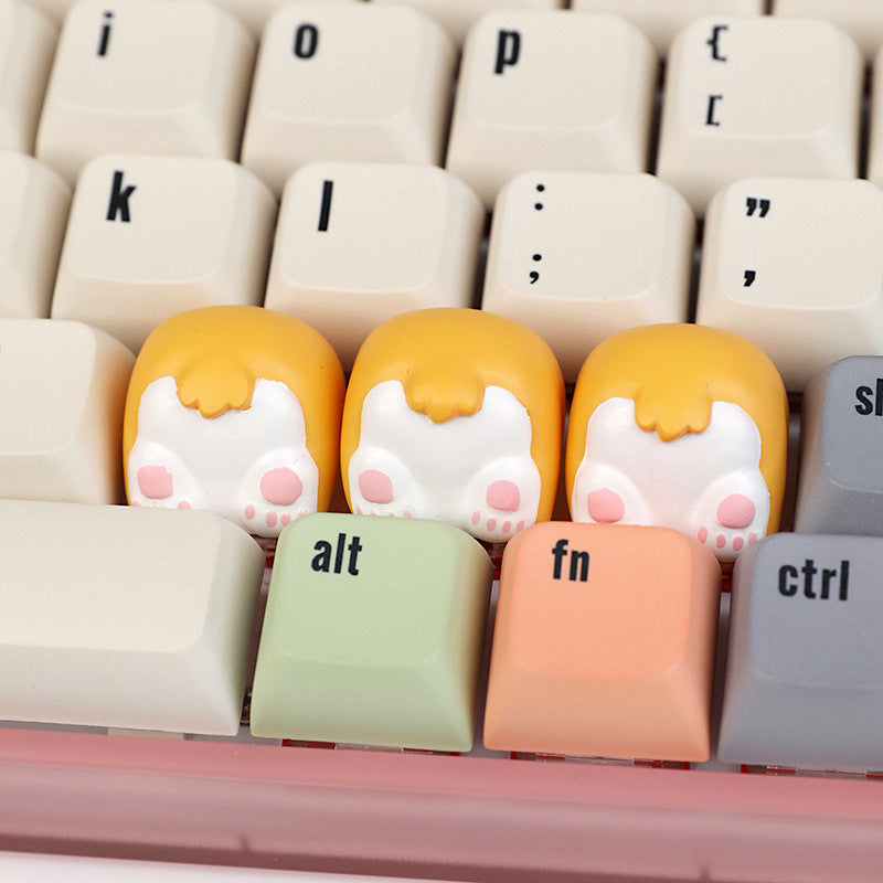 Shiba MochiPop Keycaps