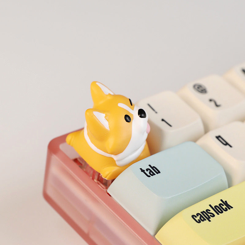 Shiba MochiPop Keycaps
