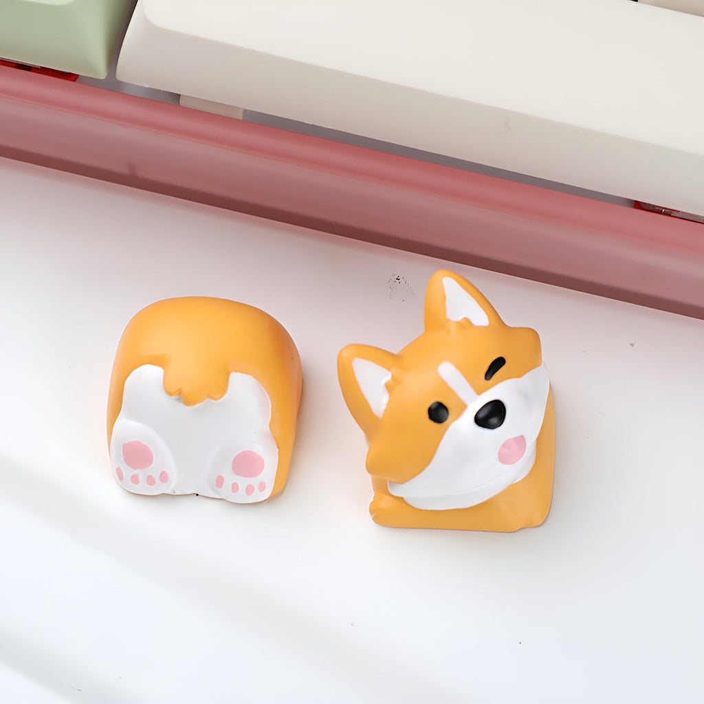 Shiba MochiPop Keycaps