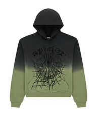 Sp5der OG Web Ombré Hoodie Black