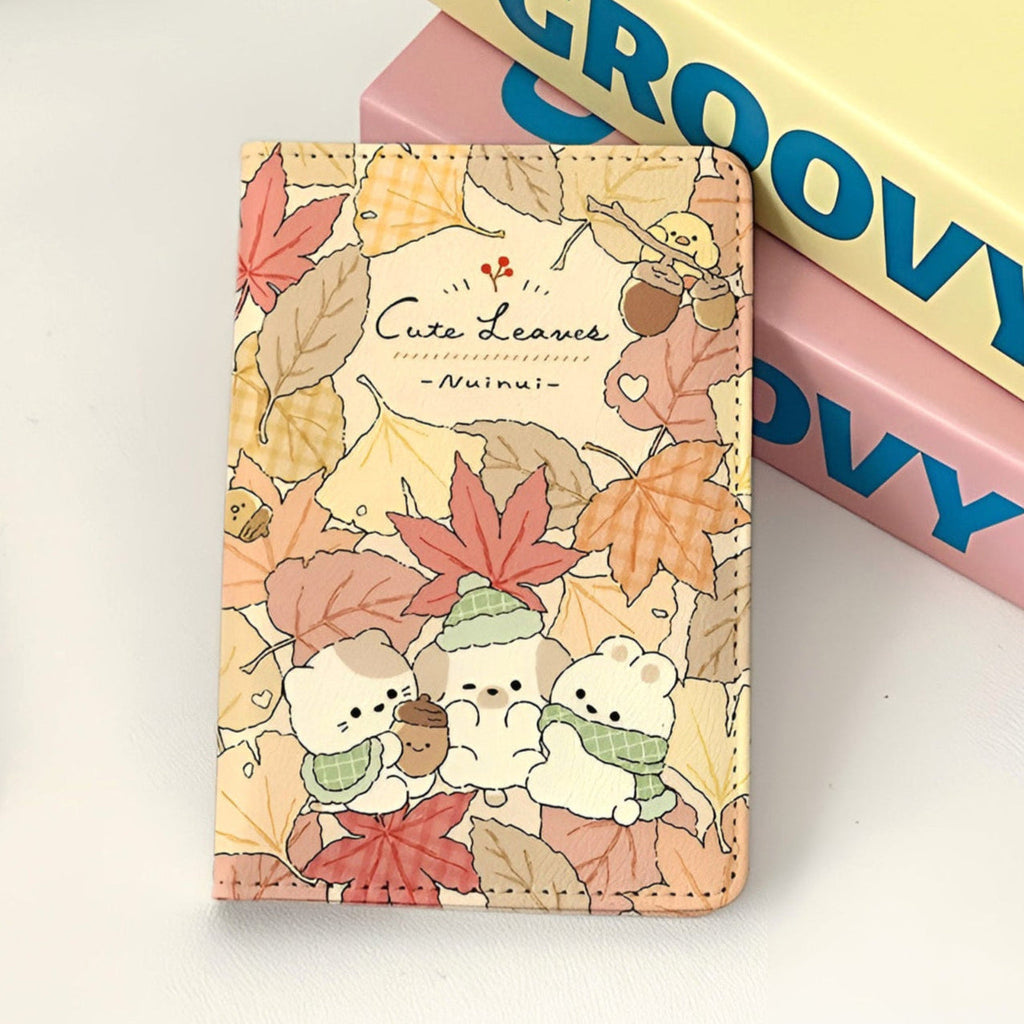 Whimsy Leaves & Forest Friends Passport Cover (2 Designs)