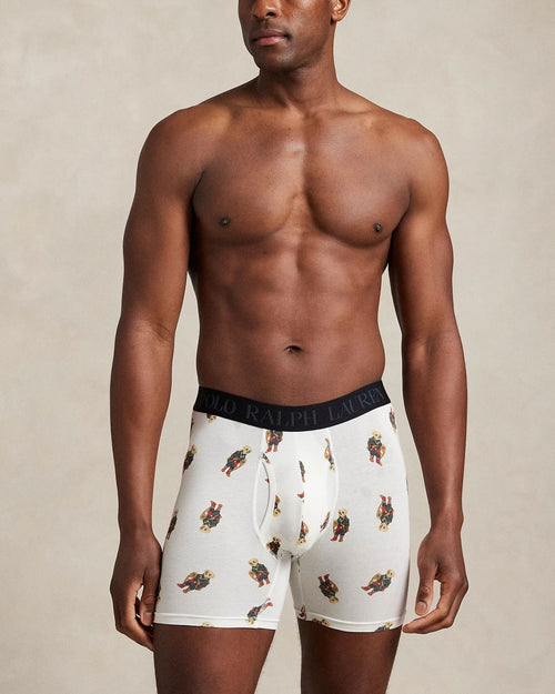 Ralph Lauren 4D-Flex Polo Bear Boxershorts 3er-Pack