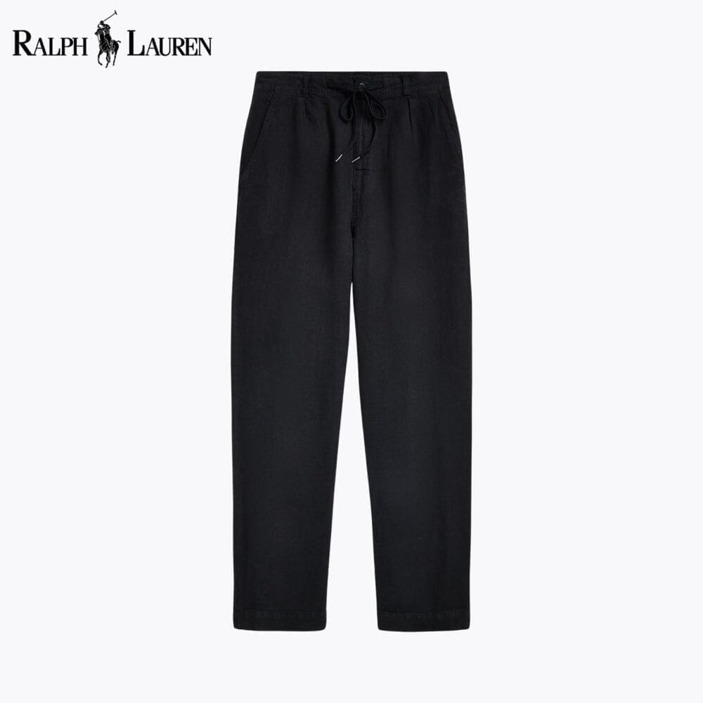 Ralph Lauren Lateef Leinenhose mit Falten und entspannter Passform