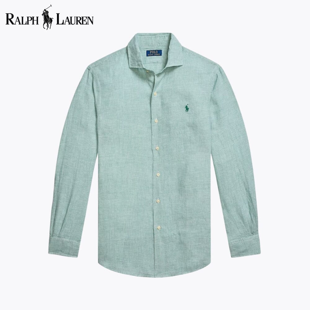 Ralph Lauren Leinenhemd, maßgeschneiderte Passform