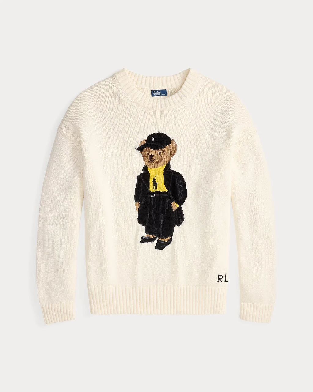 Ralph Lauren Polo Bear Baumwollpullover mit Rundhalsausschnitt