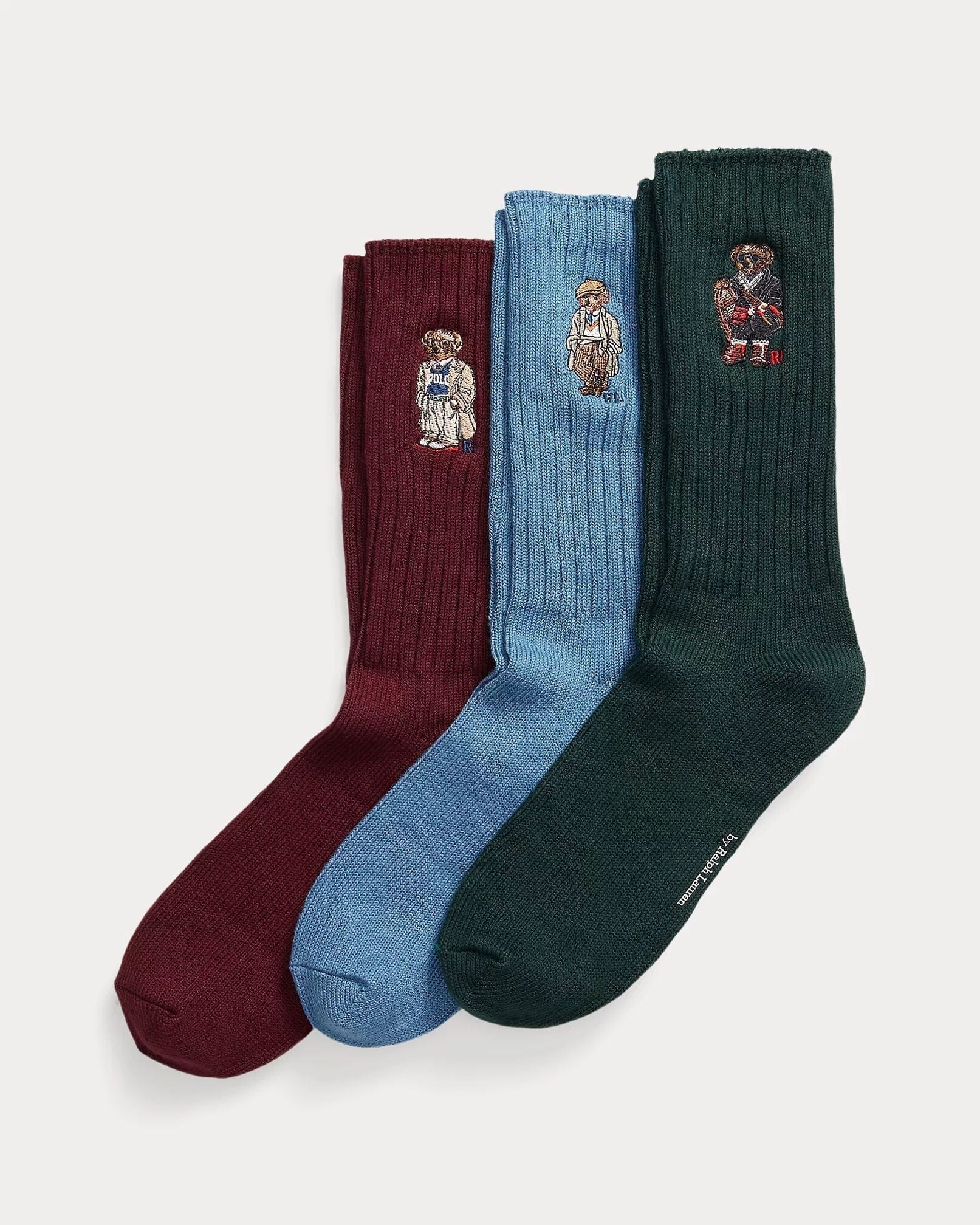 Ralph Lauren Polo Bear Crew 3er-Socken-Geschenkset