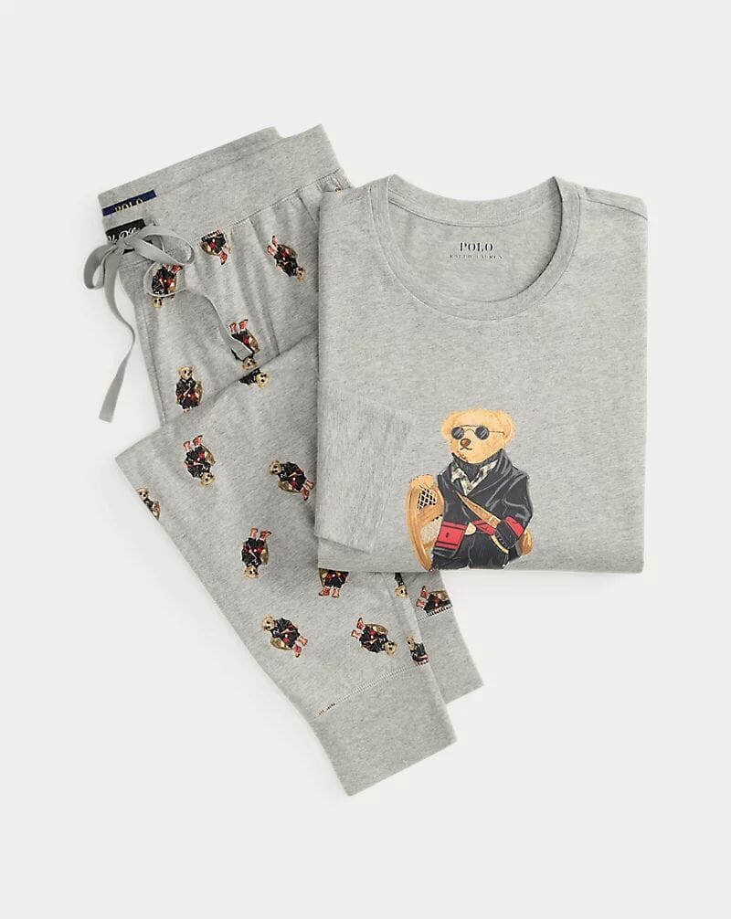 Ralph Lauren Polo Bear Jersey Schlafanzug