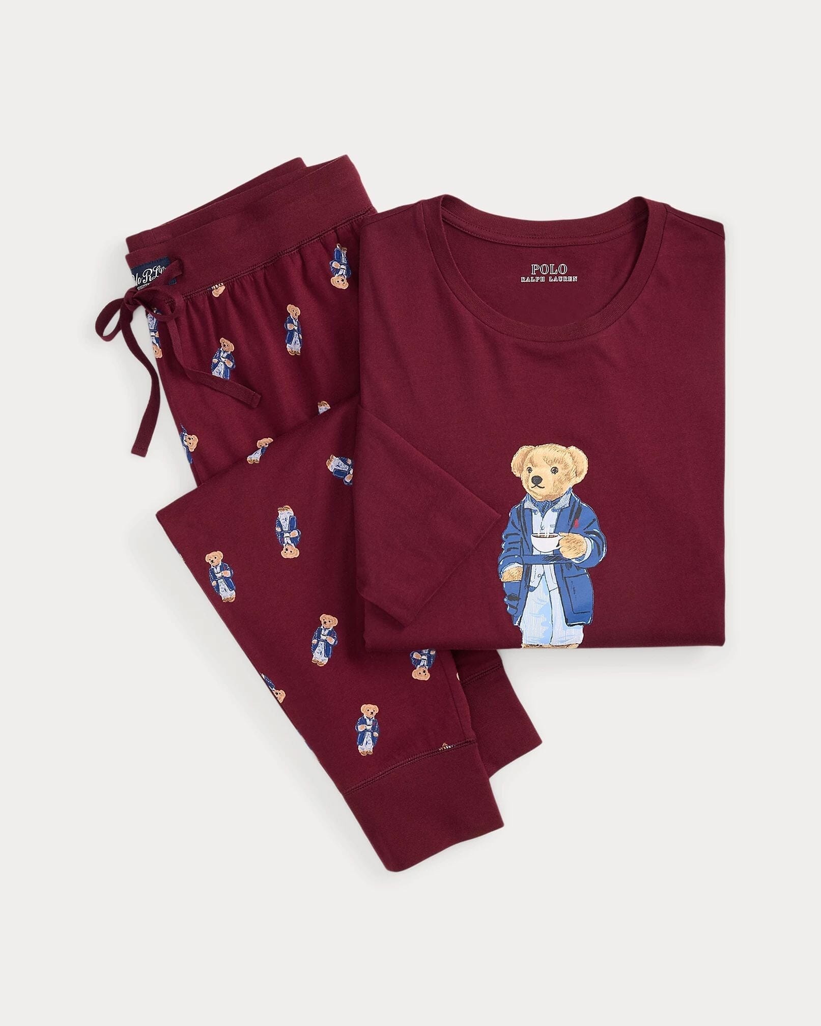 Ralph Lauren Polo Bear Jersey Schlafanzug