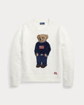 Ralph Lauren Polo Bear Rundhalspullover aus Leinen-Baumwolle