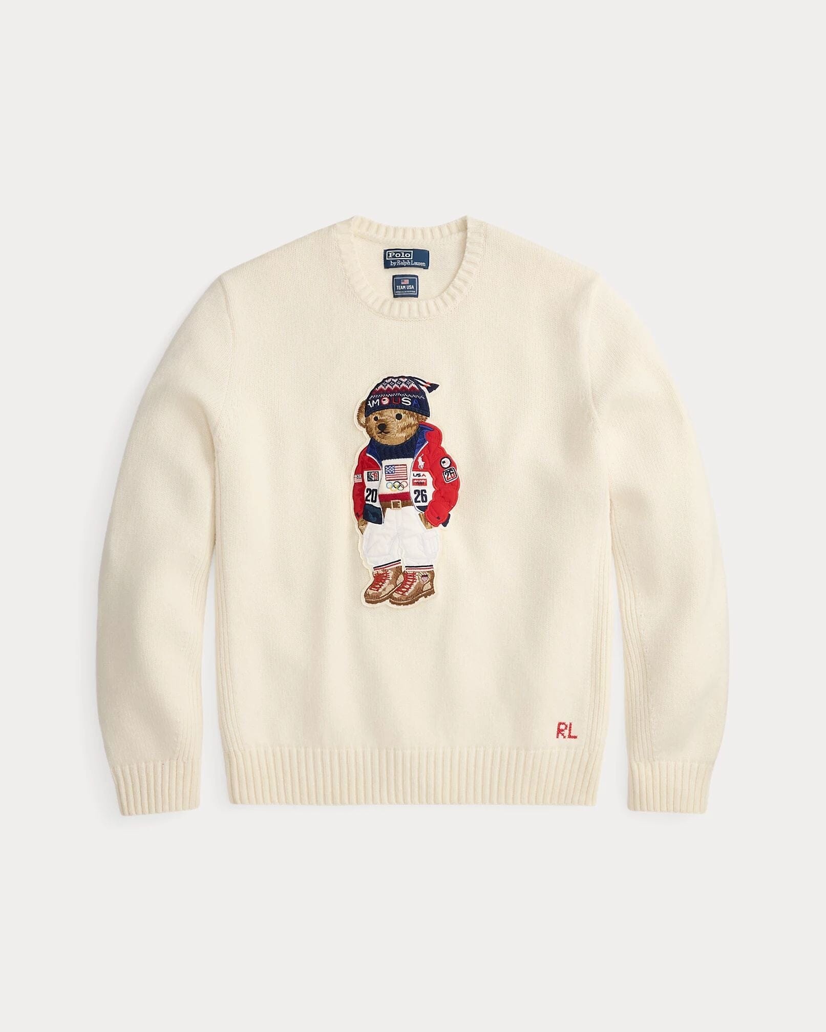 Ralph Lauren Team USA Polo Bärenpullover