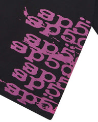 Sp5der Stacked Tee Black