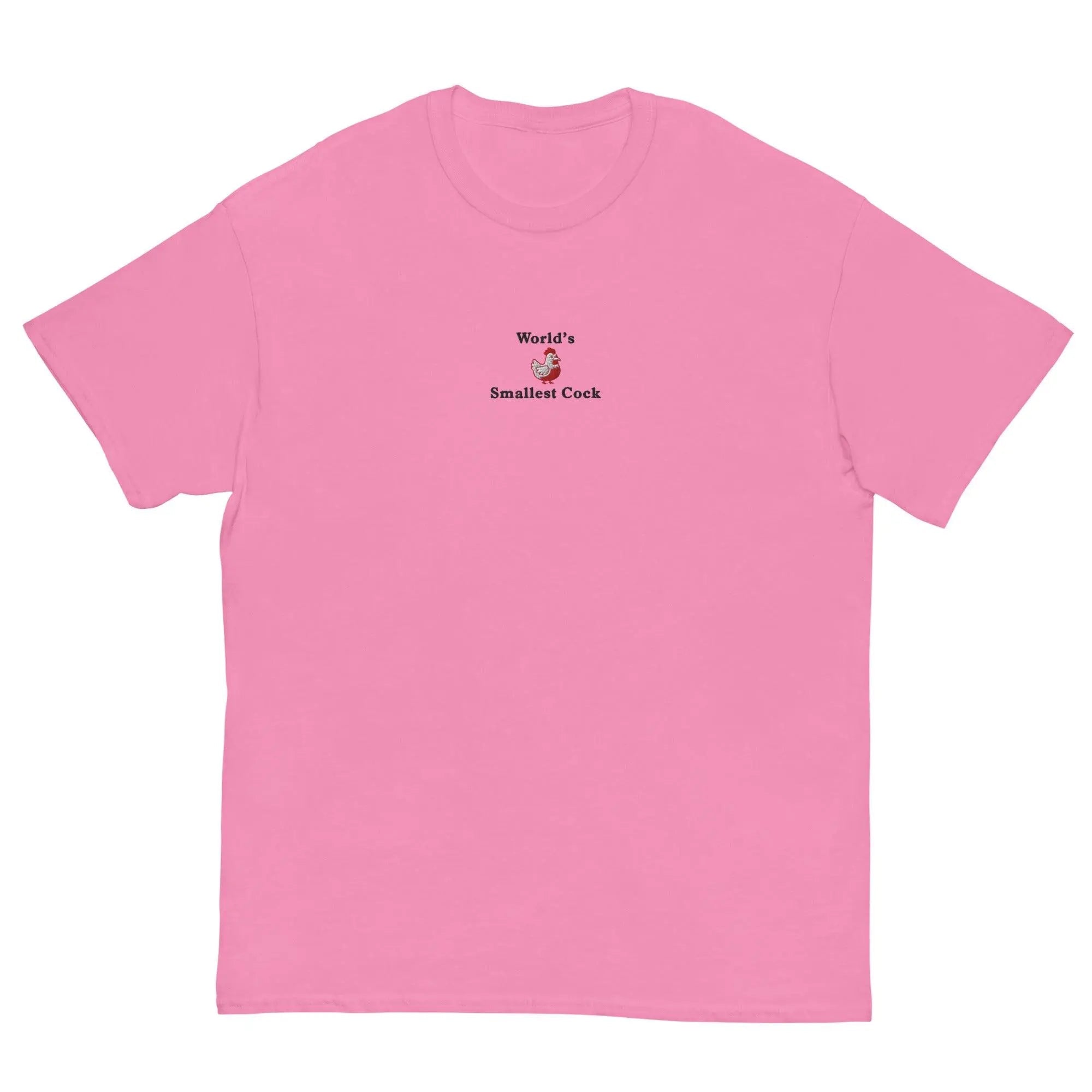 World's Smallest Cock  (embroidered) T-Shirt