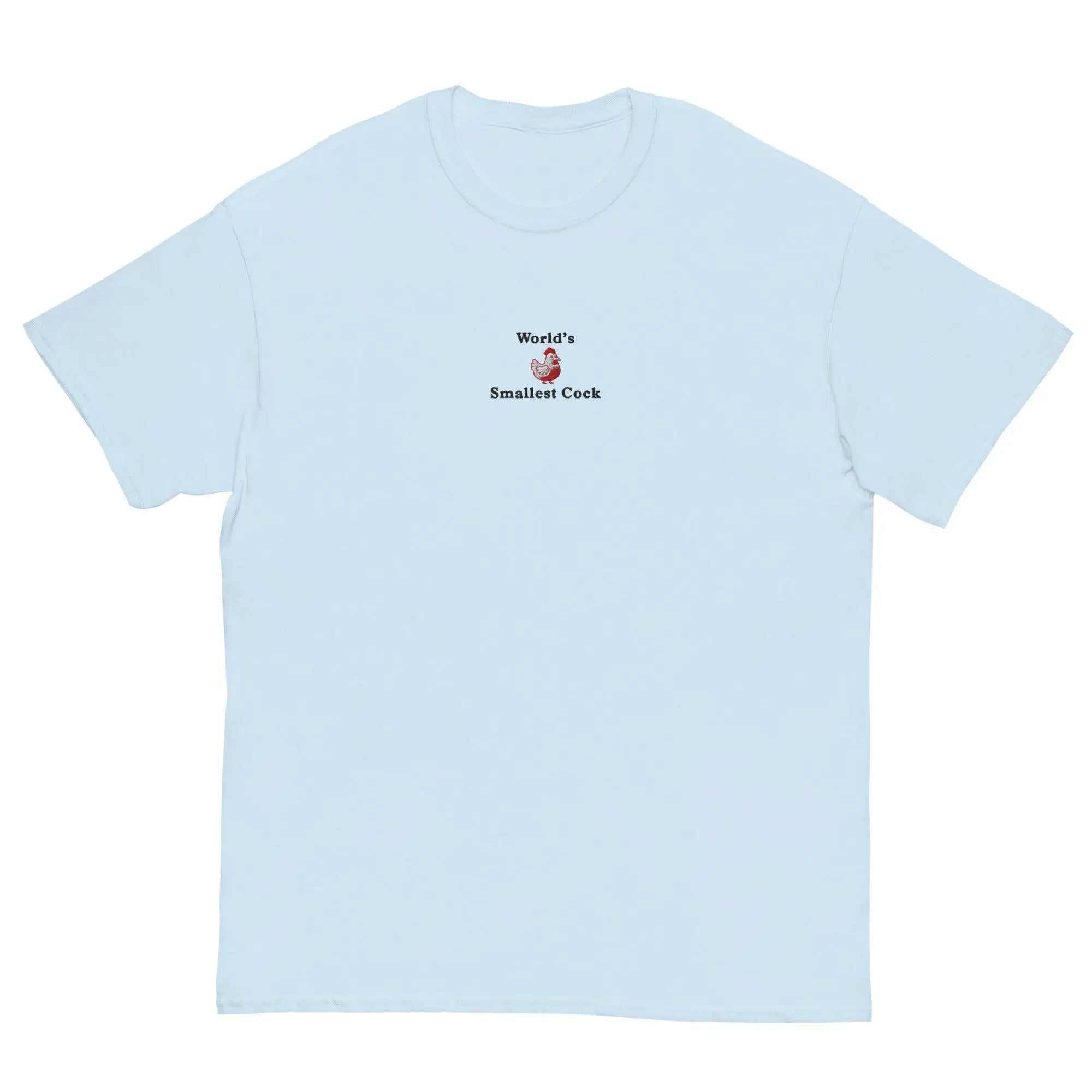 World's Smallest Cock  (embroidered) T-Shirt