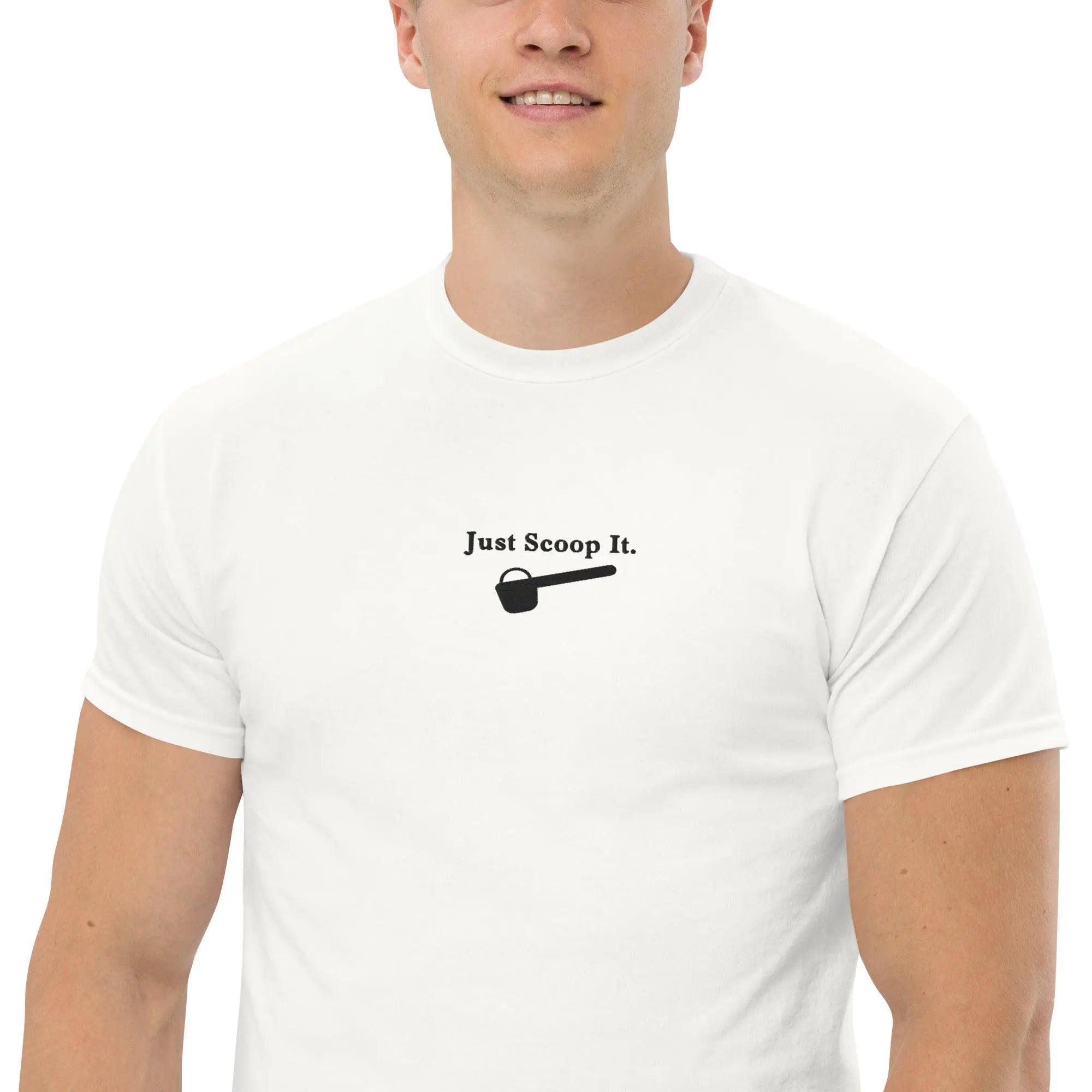 Just Scoop It (embroidered) T-Shirt