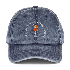 Off My Tits on Aperol Spritz Cotton Twill Cap